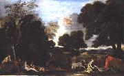 Nicolas Poussin Paysage avec Junon et Argus Spain oil painting artist